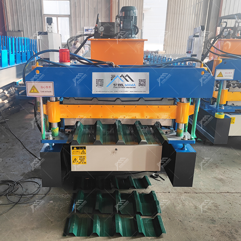 Zimbabwe Popular High Quality 720 Trapezoidal And 820 Trapezoidal IBR Roofing Sheet Double Layer Machine