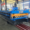 South Africa Popular Full Automatic 686 Trapezoidal & 762 Corrugated Roofing Sheet Double Layer Machine