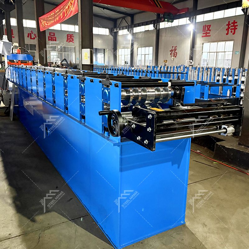 America Popular High Quality Automatic Color Steel Ridge Capping Roof Panel Roll Forming Machine