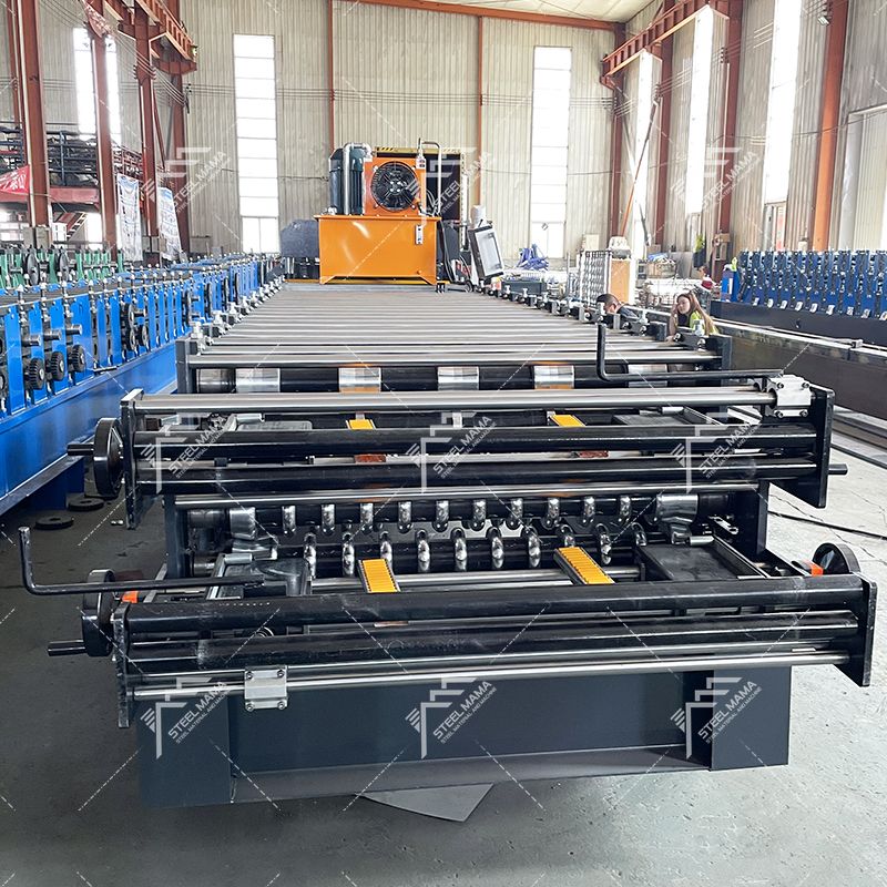 Bolivia Popular High Stability 820 Corrugated & 820 Tile Roofing Sheet Double Layer Machine