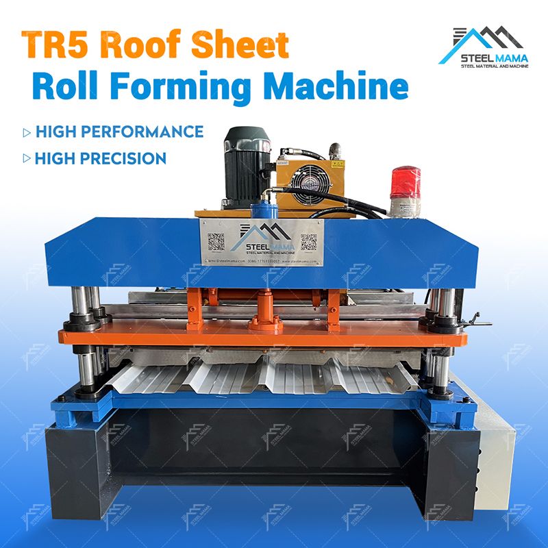 high speed trapezoidal sheet roll forming machine