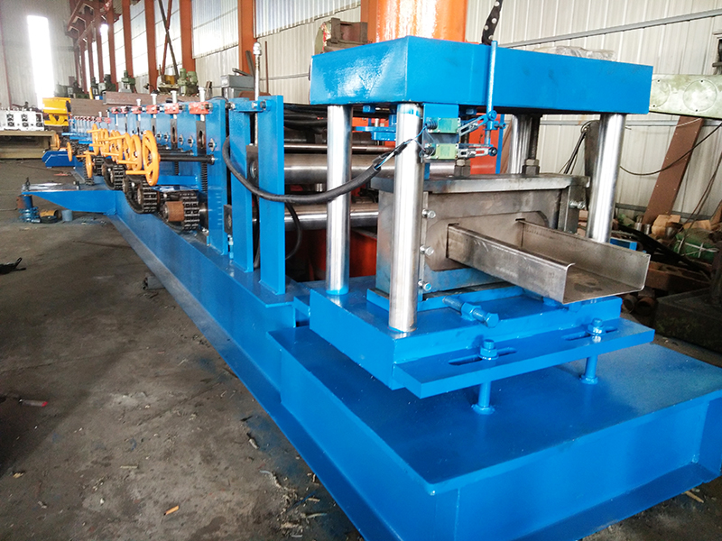 c shaped steel forming machine