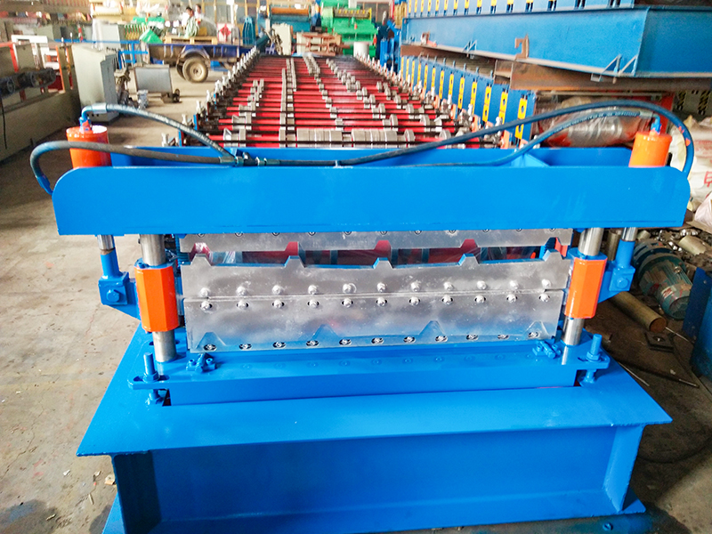 automatic double layer rolling machine with ce