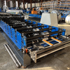 Zimbabwe Popular 720 Trapezoidal And 800 Tile Double Deck Roofing Panel Building Making Roll Forming Machine