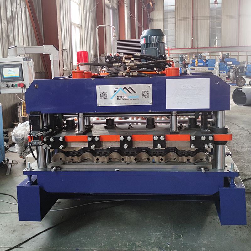 Factory Direct Sales High Productivity Full Automatic 1155 Tile Roof Sheet Roll Forming Machine for Kazakhstan