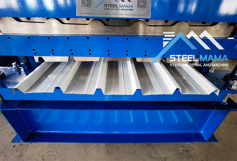 1075 Corrugated cold roll forming machine