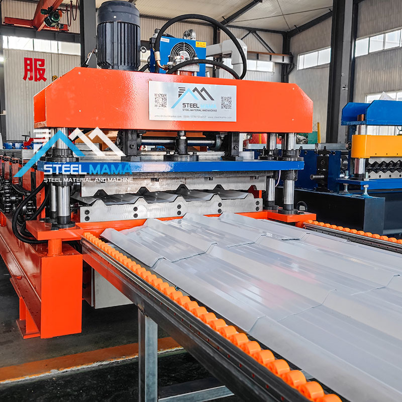 America Popular High Stability TR5 IBR Trapezoidal Metal Roof Panels Roll Forming Machine Prices