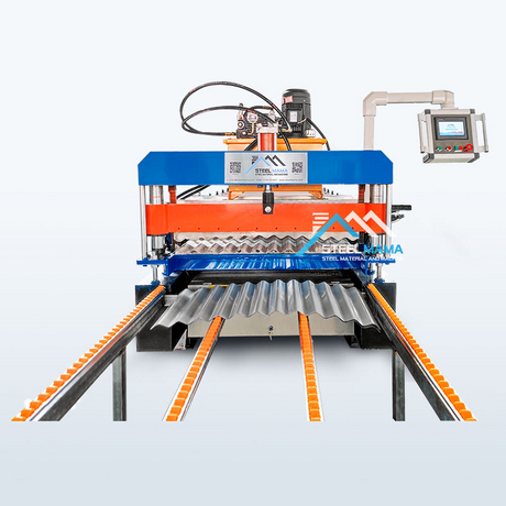 Kenya Popular High Speed 836 Glazed Corrugated Roofing Sheet Cold Roll Forming Machine With Servo Motor