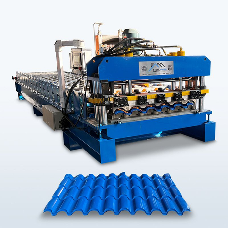 Honduras Popular High Performance High Standard Tile Roof Sheet Roll Forming Machine