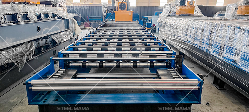 metal sheet step tile making machine in china