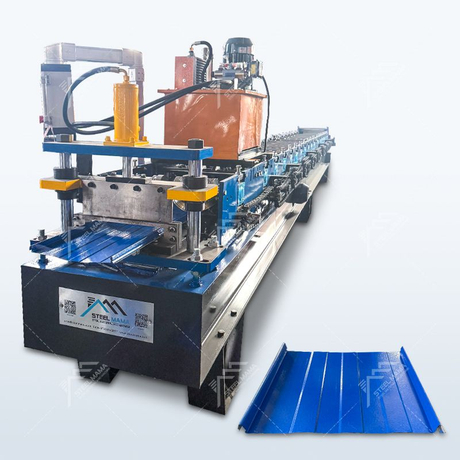 Ghana Popular High Standard Full Automatic Self Lock Roof Sheet Roll Forming Machine