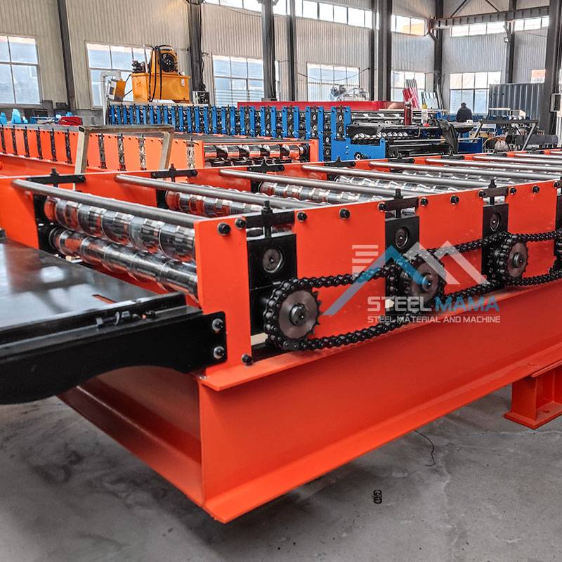 America Popular Full Automatic High Speed 914 IBR Trapezoidal Roofing Sheet Metal Making Machinery