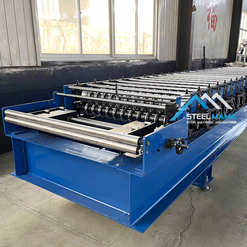 Full Automatic Glazed Metal Tile Roofing G550 Corrugated Sheet Cold Roll Forming Machine Production Line