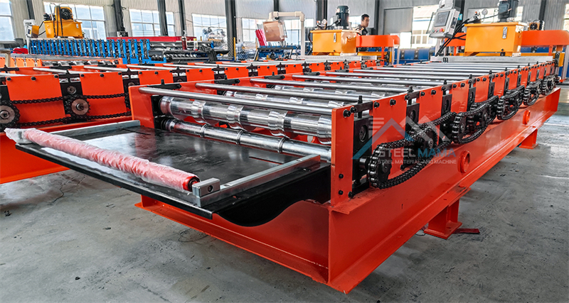 roof trapezoidal profile machine