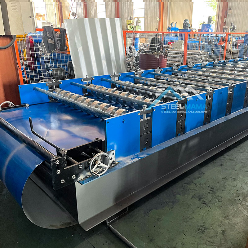 Roof Manufacturer Glazed Tile Metal Steel Sheet Cold Roll Forming Machine Price Corrugated Wave Profile Roofing Tile Making Machine