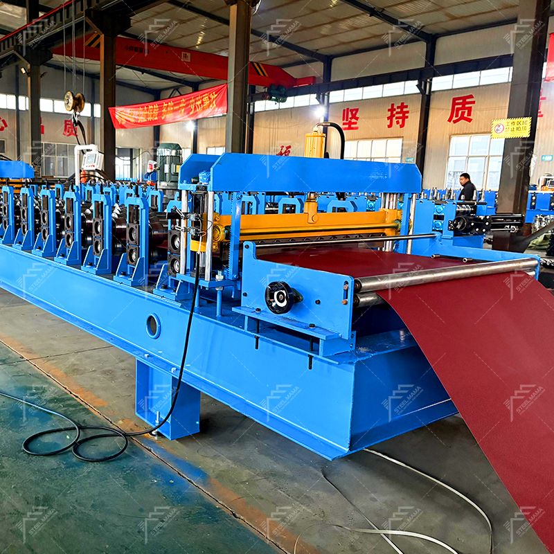 America Popular Easy Operation High Speed 914 IBR Trapezoidal Roofing Sheet Roll Forming Machine
