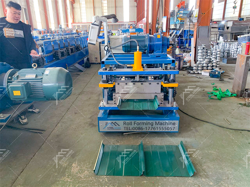 kr18 standing seam rolling machine