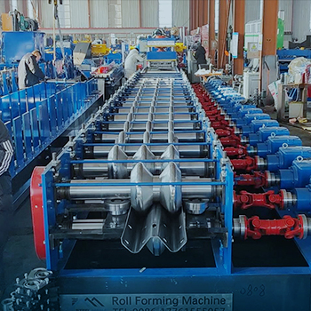 W Beam Guardrail Roll Forming Machine