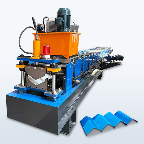 Ghana Popular High-Speed Automatic Ridge Cap Roll Forming Machine