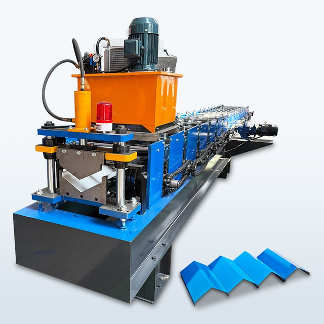 Ghana Popular High-Speed Automatic Ridge Cap Roll Forming Machine
