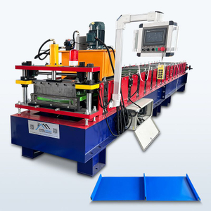 Vietnam Popular High Stability Standing Seam Roll Forming Making Machine