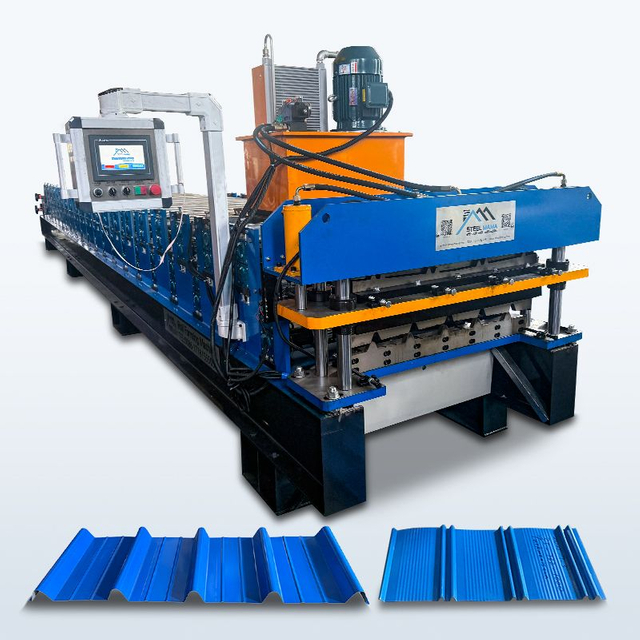 Turkmenistan Popular High Quality 800 Trapezoidal & 732 IBR Double Layer Machine