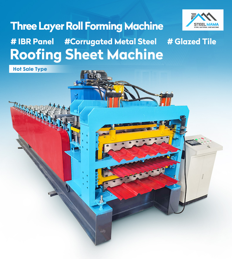 Three Layer Roofing Sheet Machine 9 (2)