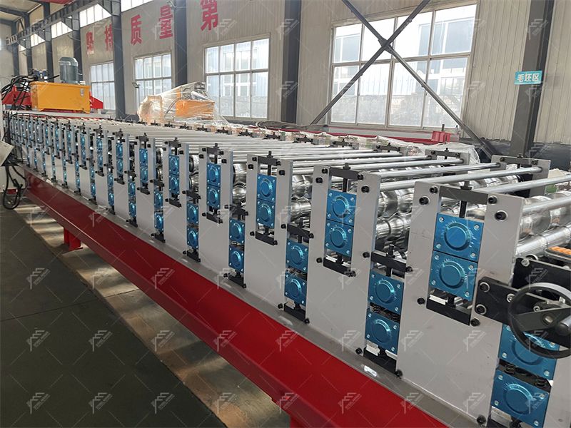 Tile and Trapezoidal Double LayerRoll Forming Machine