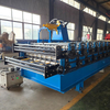 Colombia Popular High Performance R101 Trapezoidal & 966 Tile Roofing Sheet Double Layer Machine