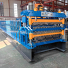 Triple Layer TR4 IBR And 988 Corrugated 1065 Glazed Tile Panel Cold Roll Forming Machine