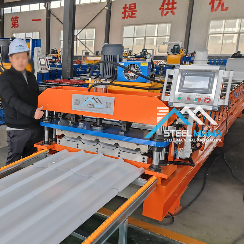 America Popular High Stability TR5 IBR Trapezoidal Metal Roof Panels Roll Forming Machine Prices