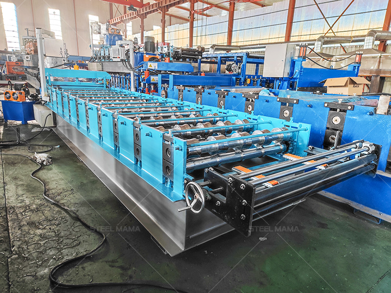 aluminum roof panel roll forming machinery