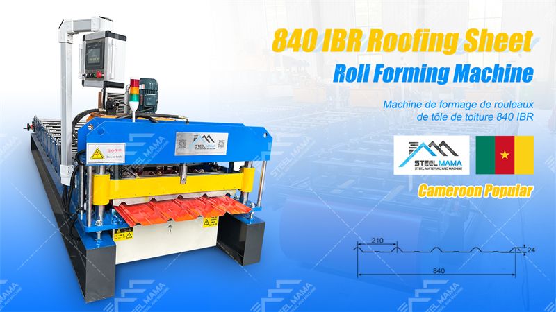 840 ibr roof sheeting machines