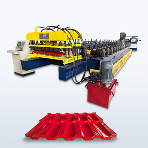 Custom Design Reliable High Speed 1120 Tile Roof Sheet Roll Forming Machine for Russian