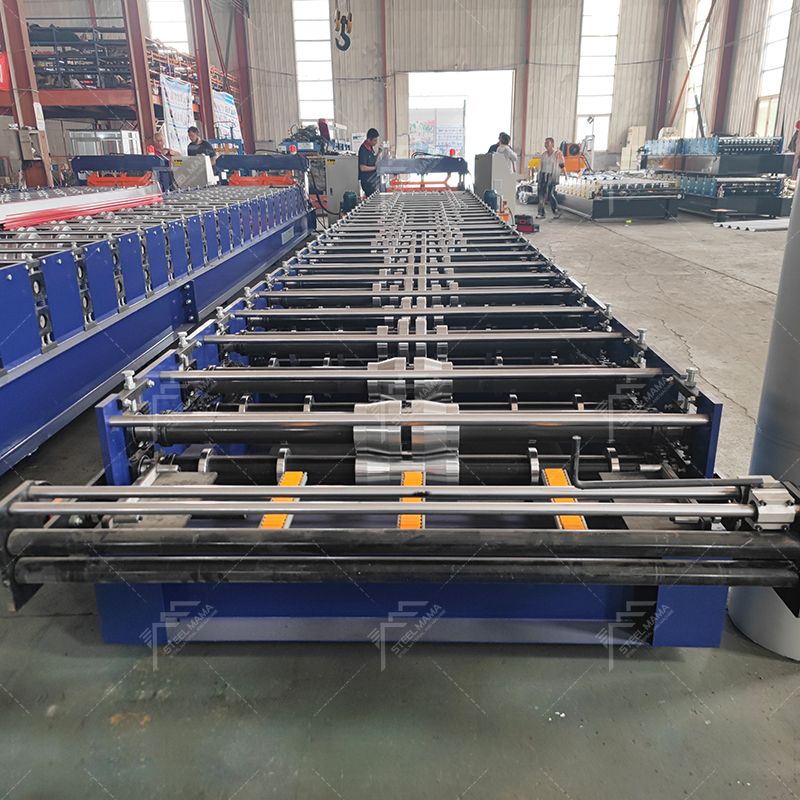 Kazakhstan Popular Color Steel H57 900 Trapezoidal IBR Roofing Sheet Roll Forming Machine