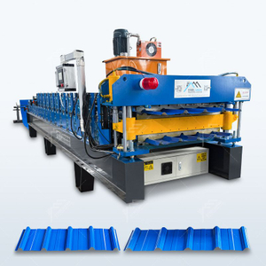 Mozambique Popular High Efficiency 840 Trapezoidal & 780 Trapezoidal Roofing Sheet Double Layer Machine