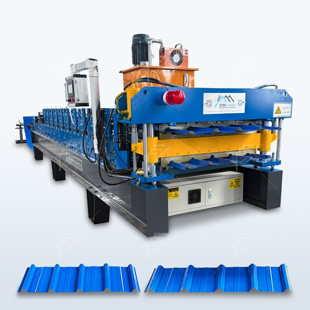 Mozambique Popular High Efficiency 840 Trapezoidal & 780 Trapezoidal Roofing Sheet Double Layer Machine