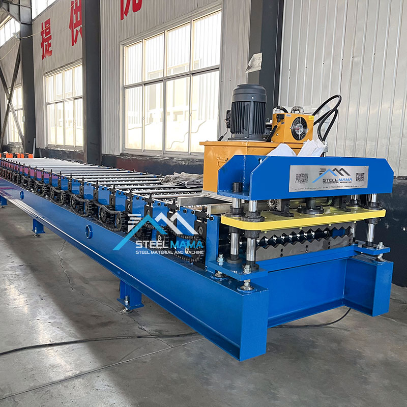 Full Automatic Glazed Metal Tile Roofing G550 Corrugated Sheet Cold Roll Forming Machine Production Line