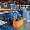 America Popular Gear Box Trapezoidal Steel Roofing Forming Sheet Manufacturing Machines IBR Iron Roofing Sheet Making Machine