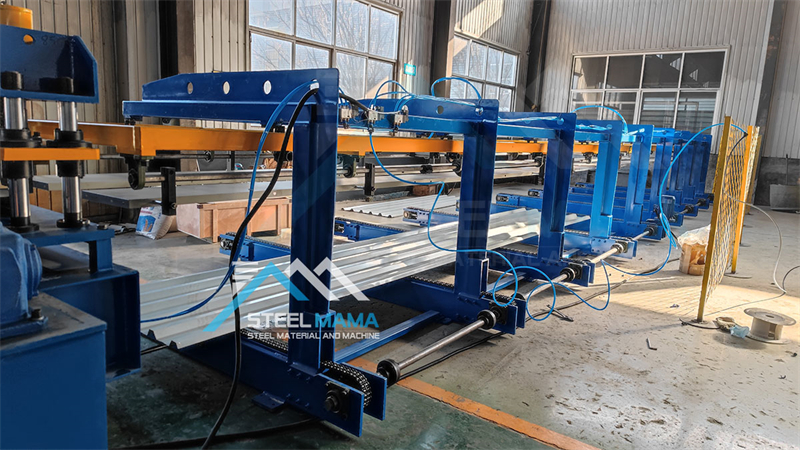 trapezoidal roofing sheet production line