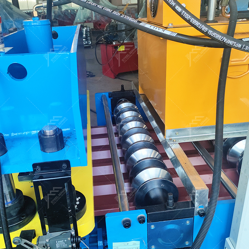 Libya Popular High Standard Full Automatic 725 Trapezoidal IBR Roof Sheet Roll Forming Machine