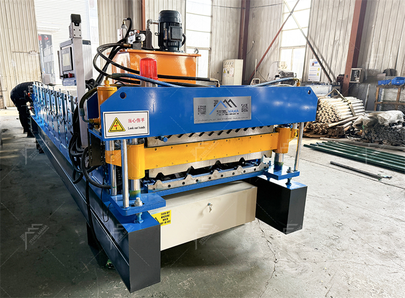 836 corrugated roof panel forming machine