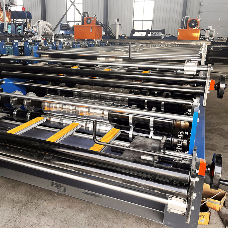 Hot Sale 996 Trapezoidal & 1032 Corrugated Double Layer Roofing Sheet Roll Forming Machine for Dominican