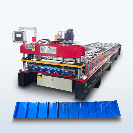 Lebanon Popular Full Automatic High Quality 943 Ibr Trapezoidal Roofing Sheet Roll Forming Machine