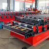 Chile Popular High Performance Metal Tr4 & Tr5 Trapezoidal Sheet Double Layer Roll Forming Machine