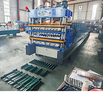 three layer roof sheet roll forming machine