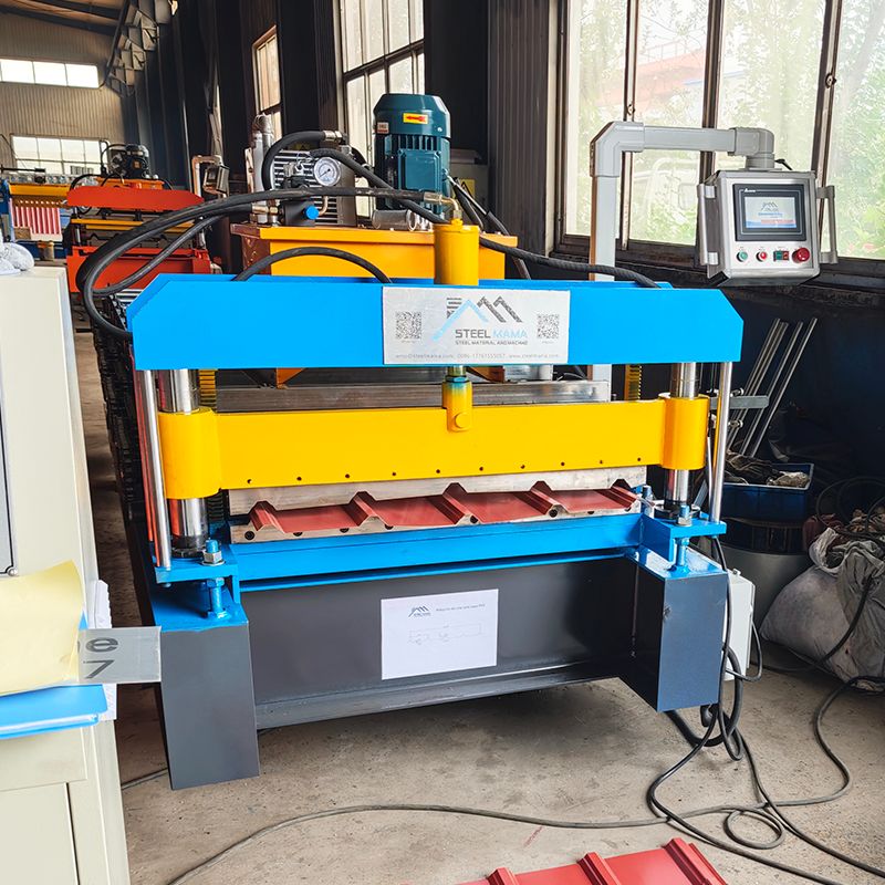 Chile Popular High Performance 840 Trapezoidal Roofing Sheet Roll Forming Machine