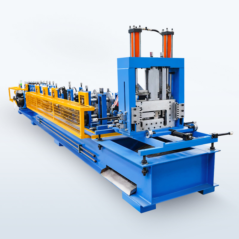 High Speed Galvanized Steel Profile CZ Channel Making Machine C Z Interchanged Purlin Cold Roll Forming Machine