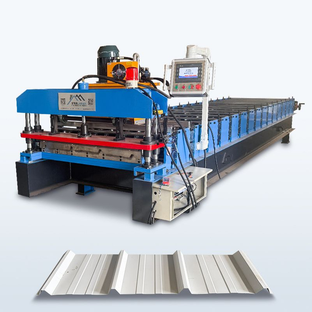 Factory Direct Sales High Standard TR4 Trapezoidal Roofing Sheet Roll Forming Machine for Peru
