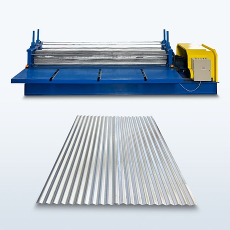 South Sudan Popular High Efficiency Full Automatic Barrel Corrugated Roof Sheet Roll Forming Machine